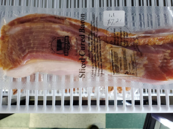 Sliced Cured Bacon