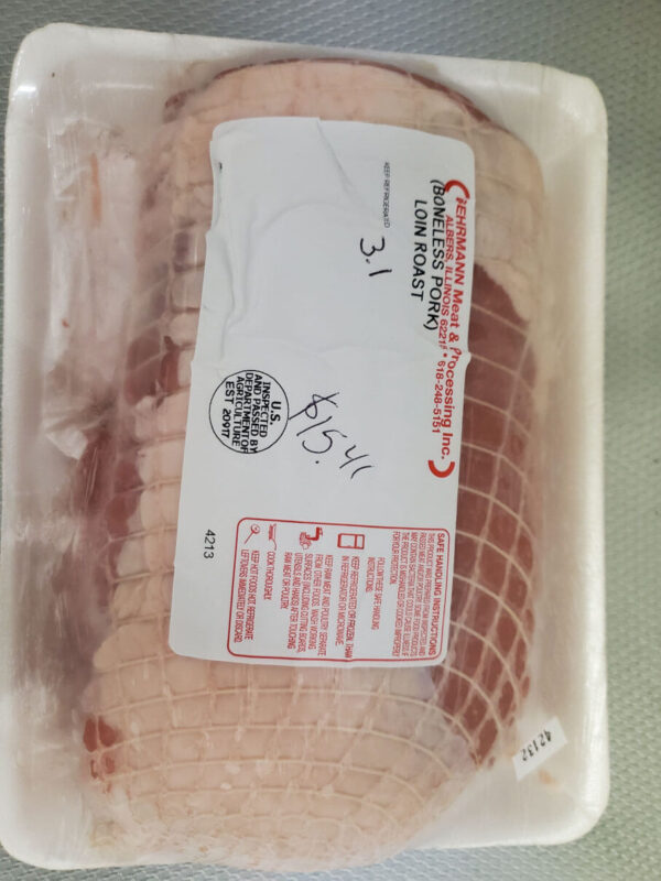 Boneless Pork Loin Roast