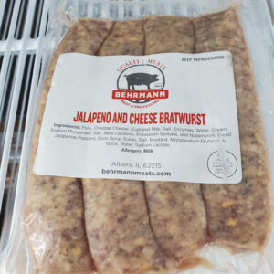 Jalapeno and Cheese Bratwurst
