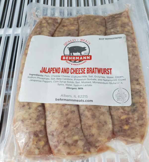Jalapeno and Cheese Bratwurst