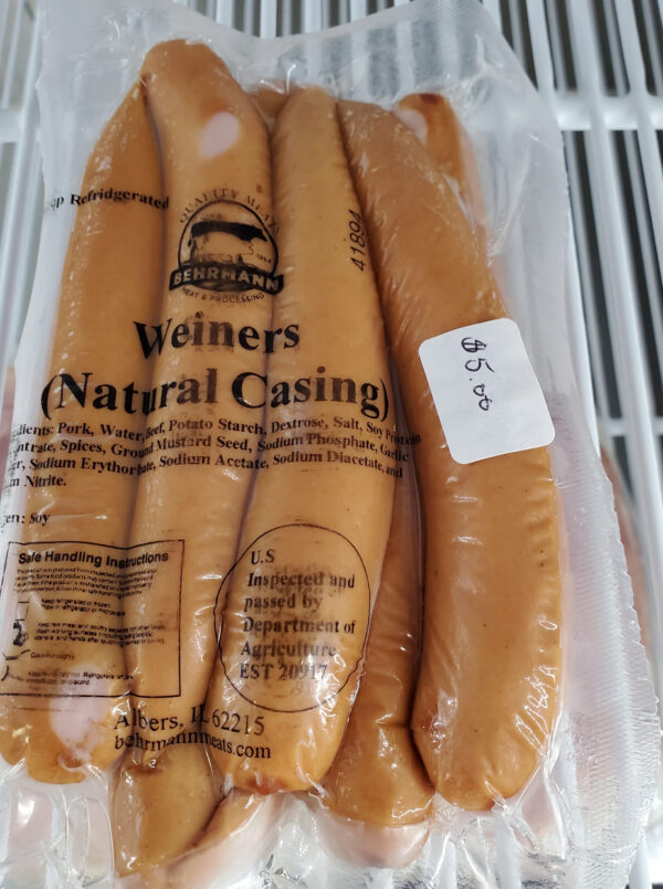 Natural Casing Weiners