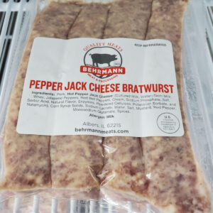 Pepper Jack Cheese Bratwurst