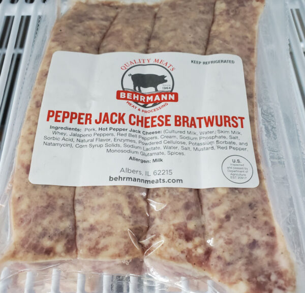 Pepper Jack Cheese Bratwurst