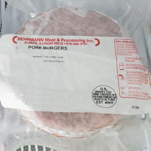 Pork Burgers