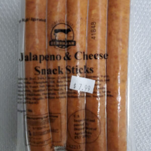 Jalapeno and Cheese Snack Sticks