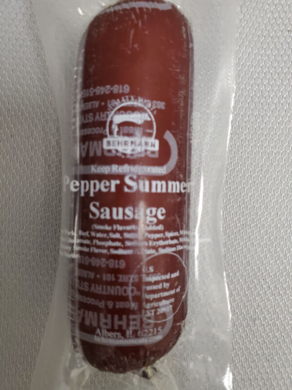 Pepper Summer Sausage