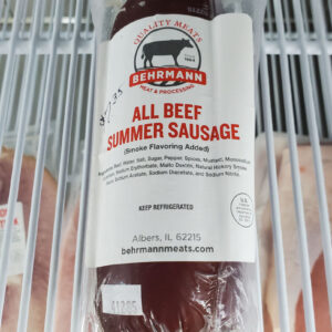Behrmann Meats All Beef Summer Sausage