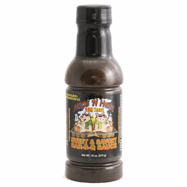 Hogs -N Heat Sweet & Savory Bar-B-Q Sauce