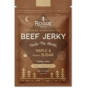 Maple & Brown Sugar Beef Jerky From Rogue Jerky Co.